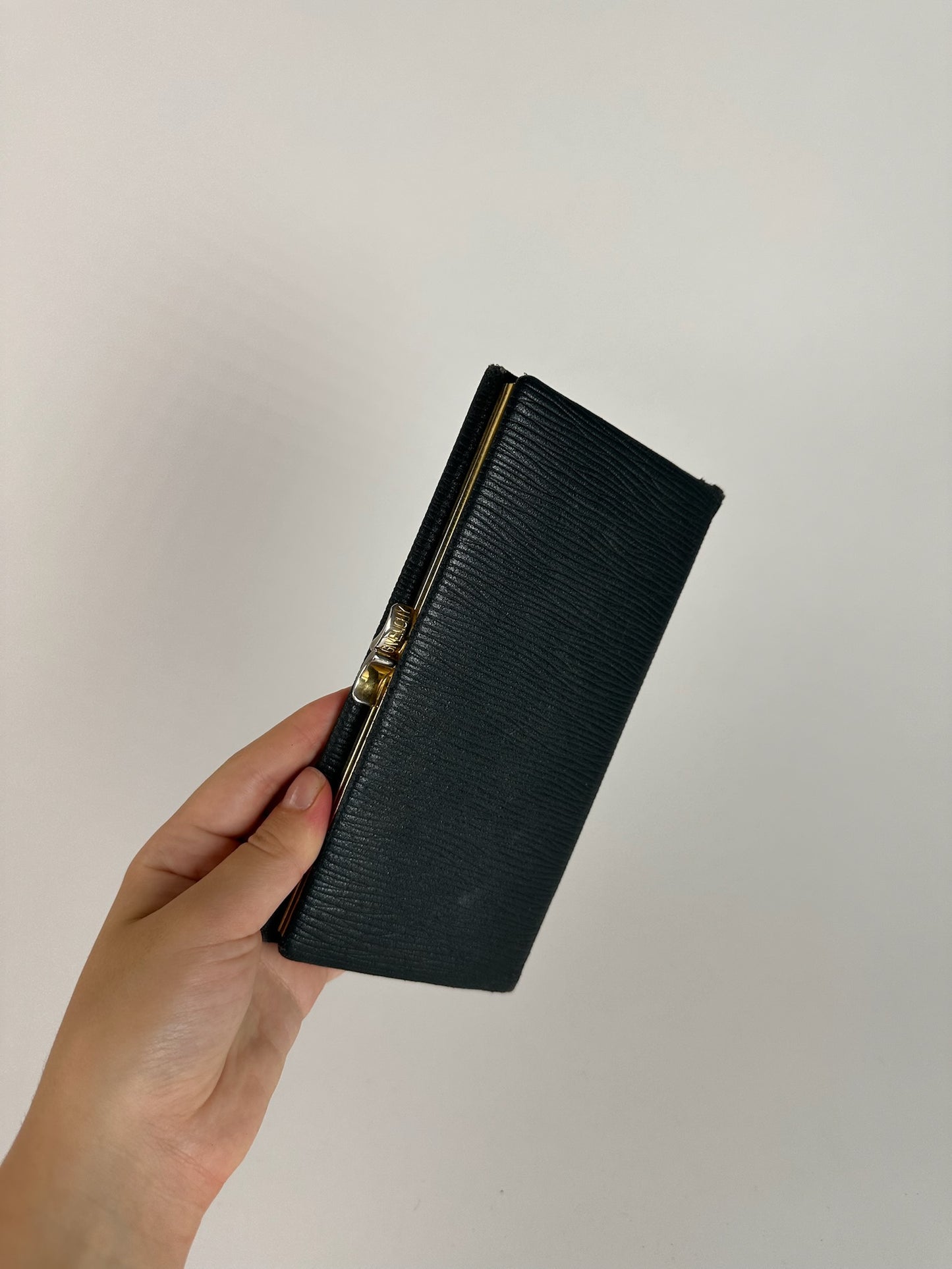 Vintage Givenchy Leather wallet Green