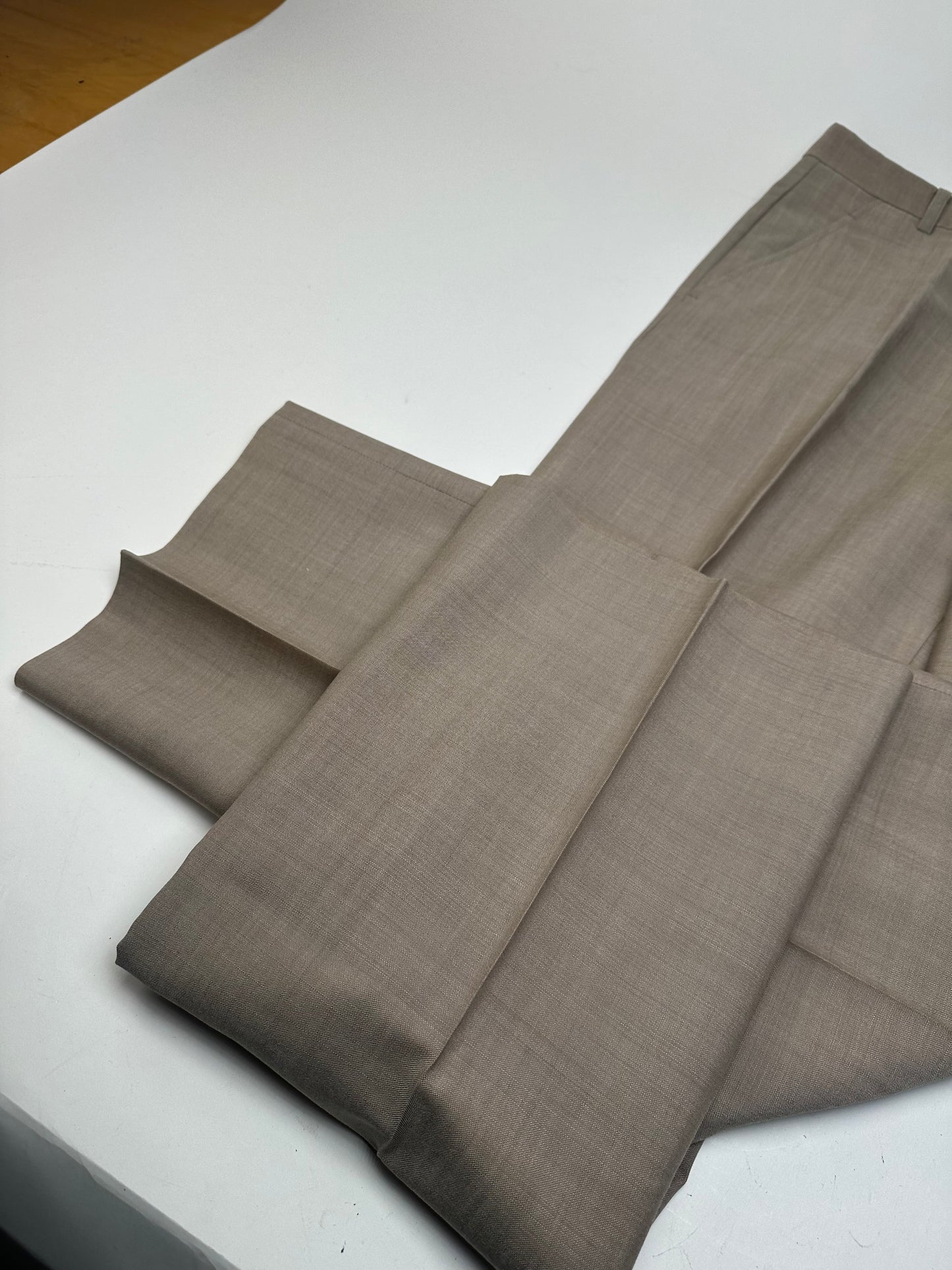 Vintage Dior Wool Pants Brown / Grey M