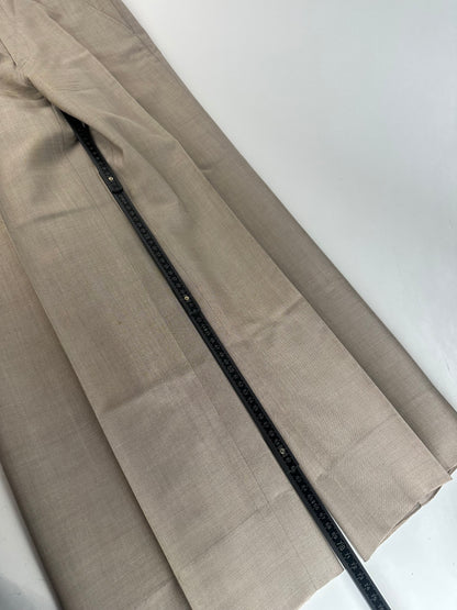 Vintage Dior Wool Pants Brown / Grey M