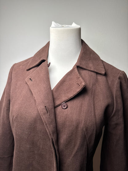Vintage Balenciaga Short Trenchcoat Brown 38\M