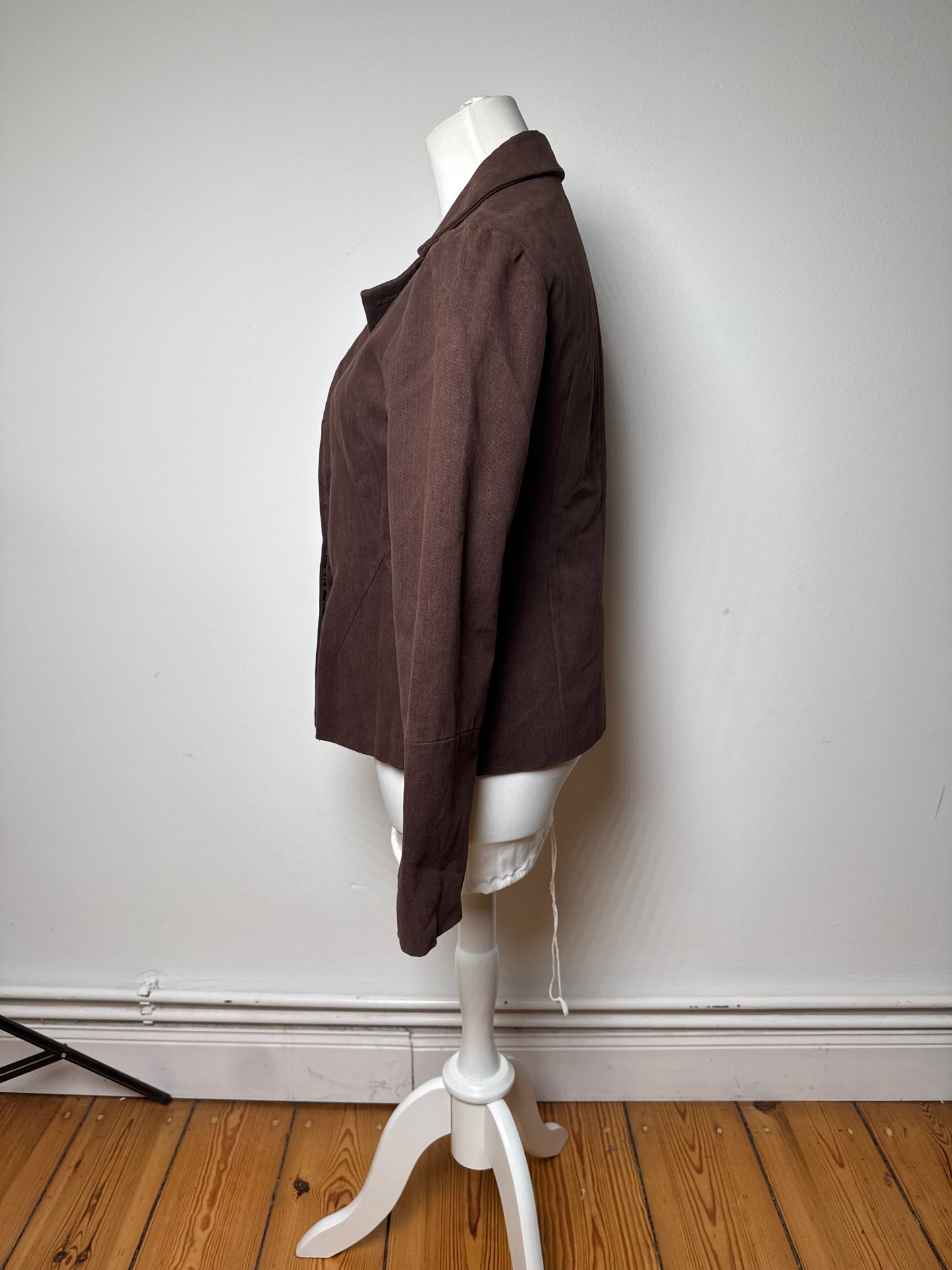 Vintage Balenciaga Short Trenchcoat Brown 38\M