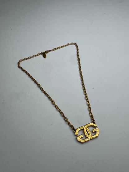 Vintage Givenchy Gold Plated Collier Unisex