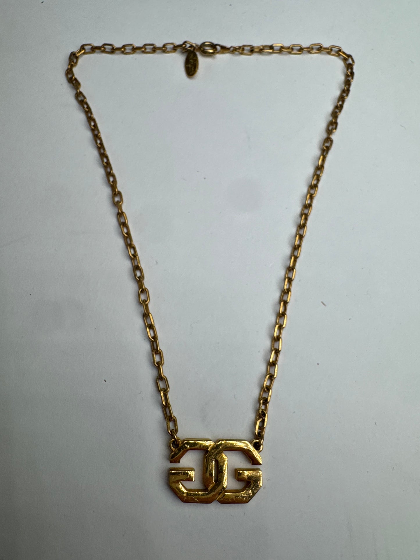 Vintage Givenchy Gold Plated Collier Unisex