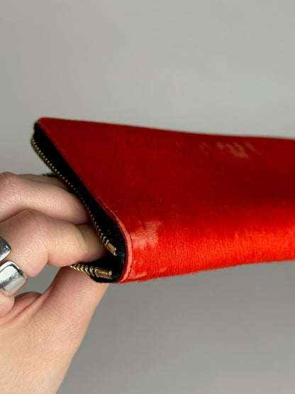Vintage Miu Miu Leather Wallet red