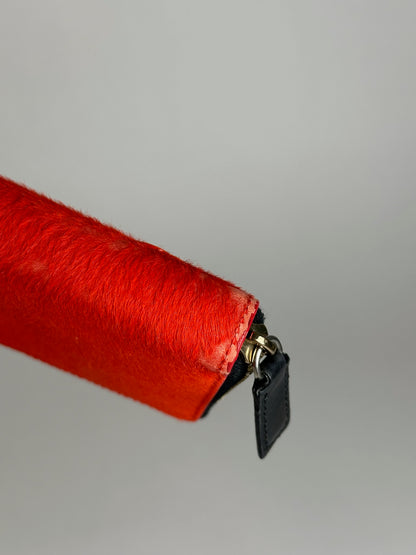 Vintage Miu Miu Leather Wallet red