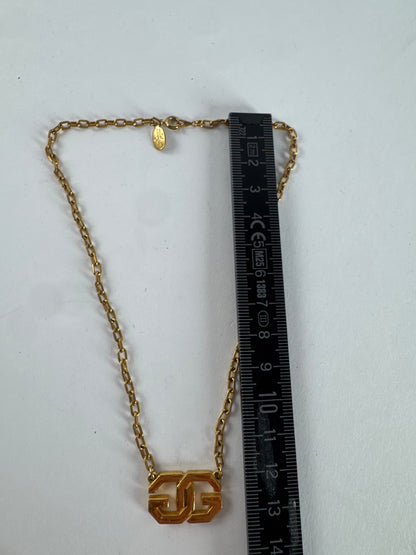 Vintage Givenchy Gold Plated Collier Unisex