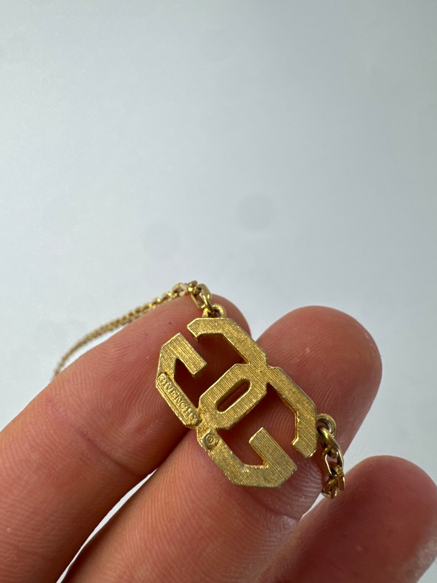 Vintage Givenchy Gold Plated Collier Unisex