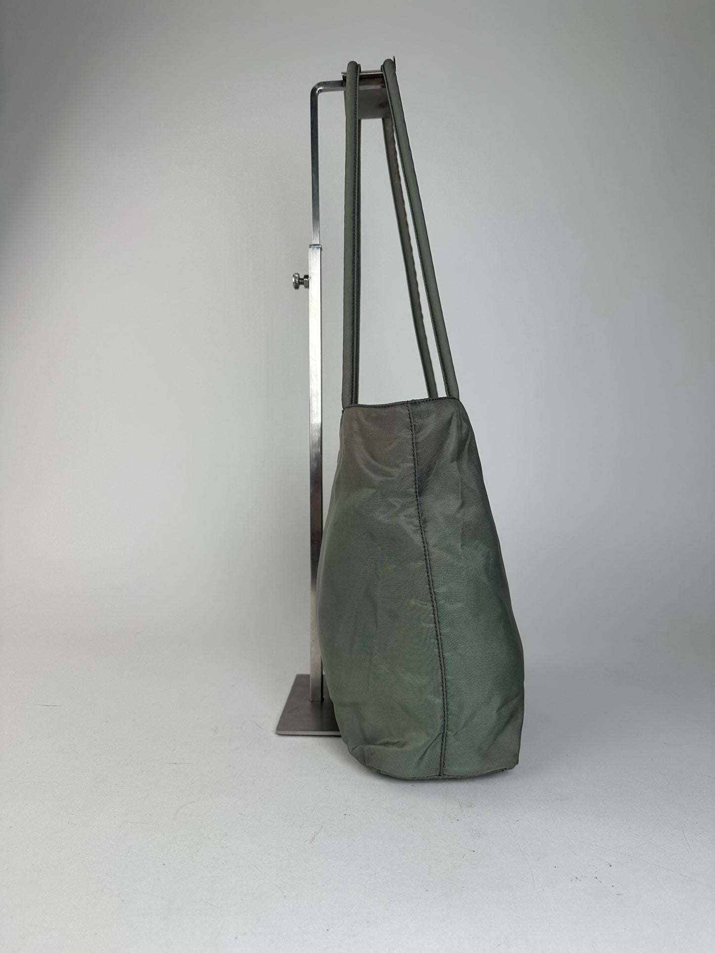 Vintage Prada Polyester Handbag Green