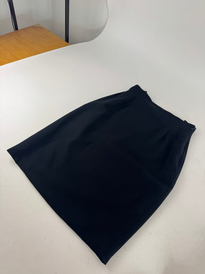 Vintage Gianni Versace Wool Skirt Navy 38/M