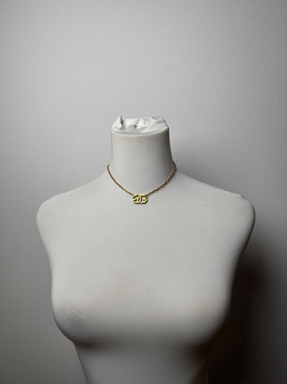Vintage Givenchy Gold Plated Collier Unisex