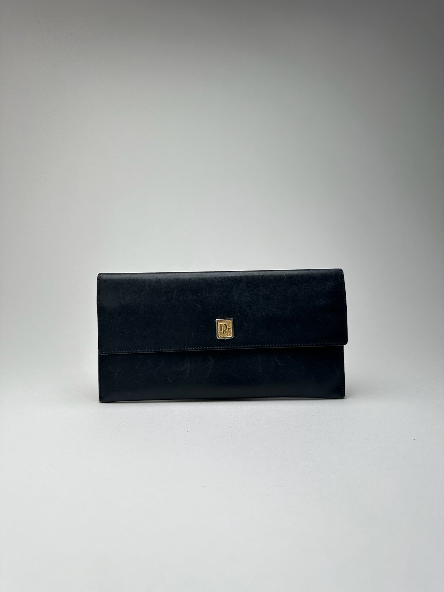 Vintage Dior Leather wallet Black
