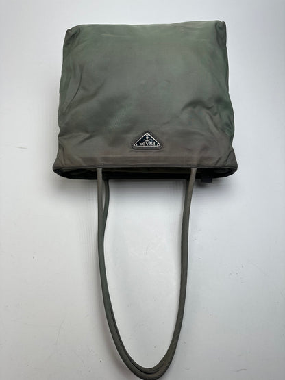 Vintage Prada Polyester Handbag Green