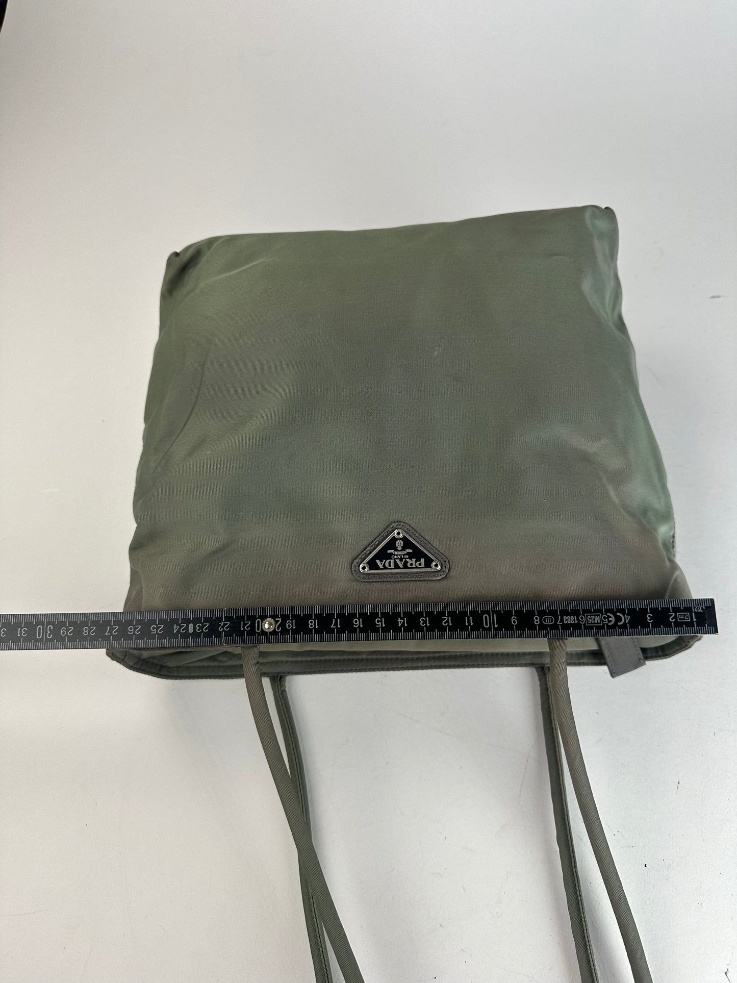 Vintage Prada Polyester Handbag Green