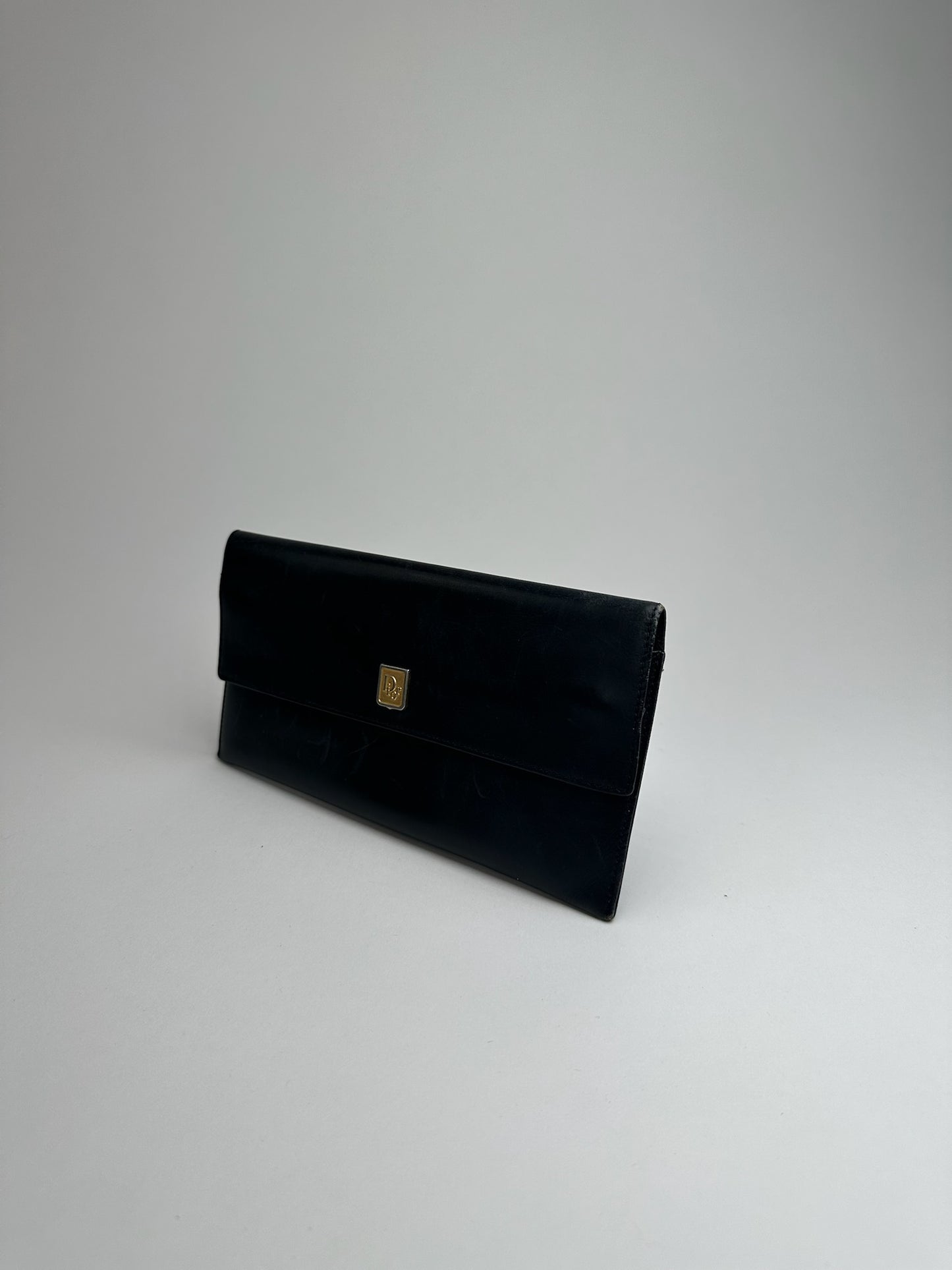 Vintage Dior Leather wallet Black
