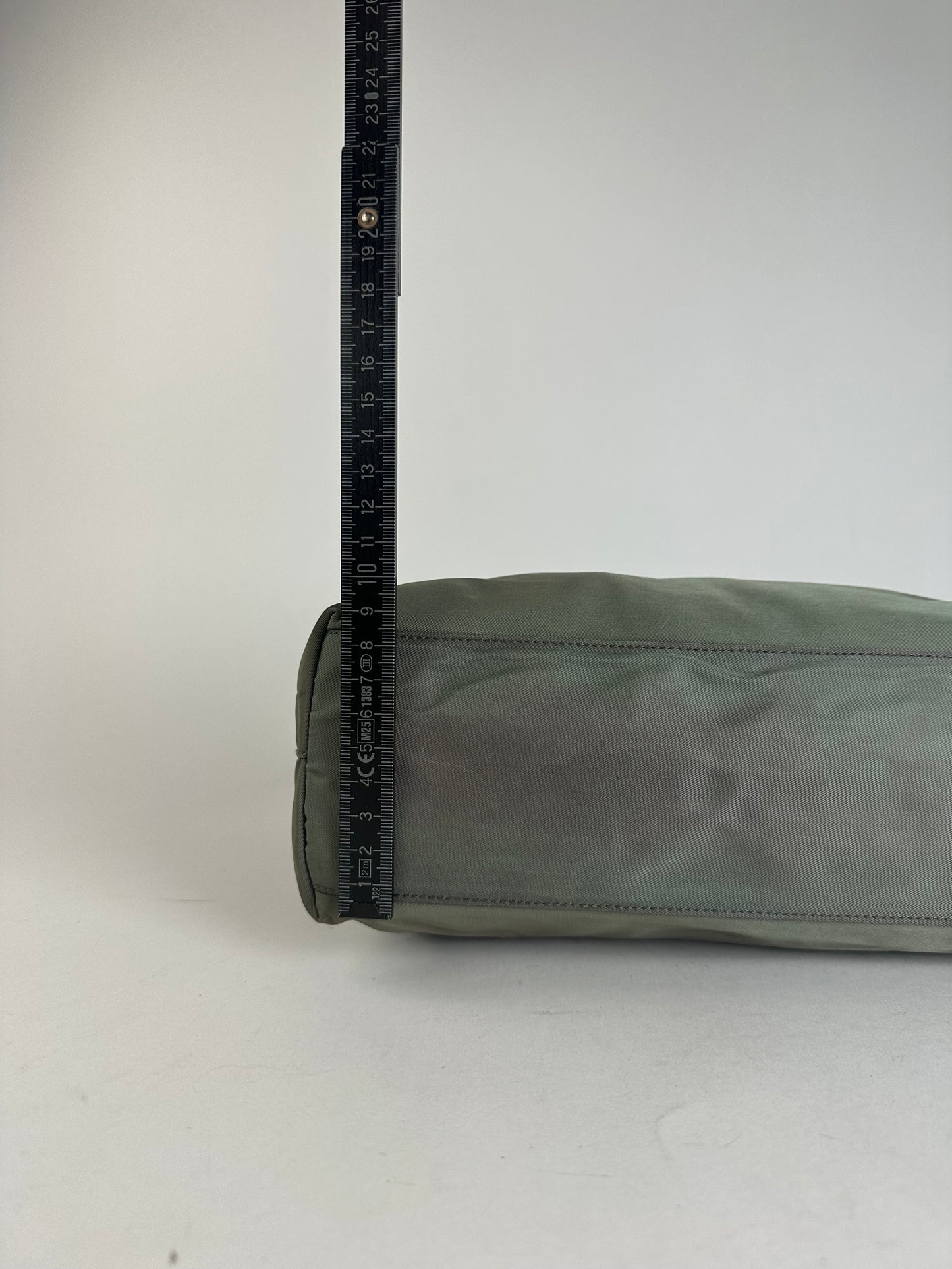 Vintage Prada Polyester Handbag Green