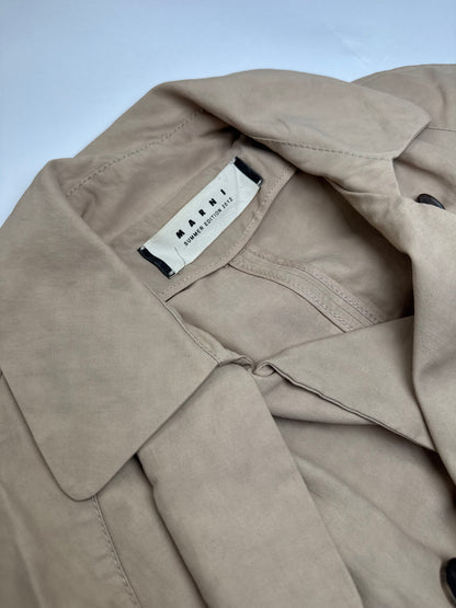 Vintage Marni Trenchcoat Beige 40/L