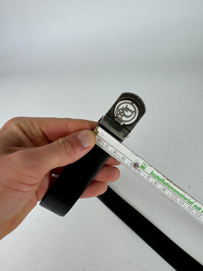 Vintage Dior Leather Belt black