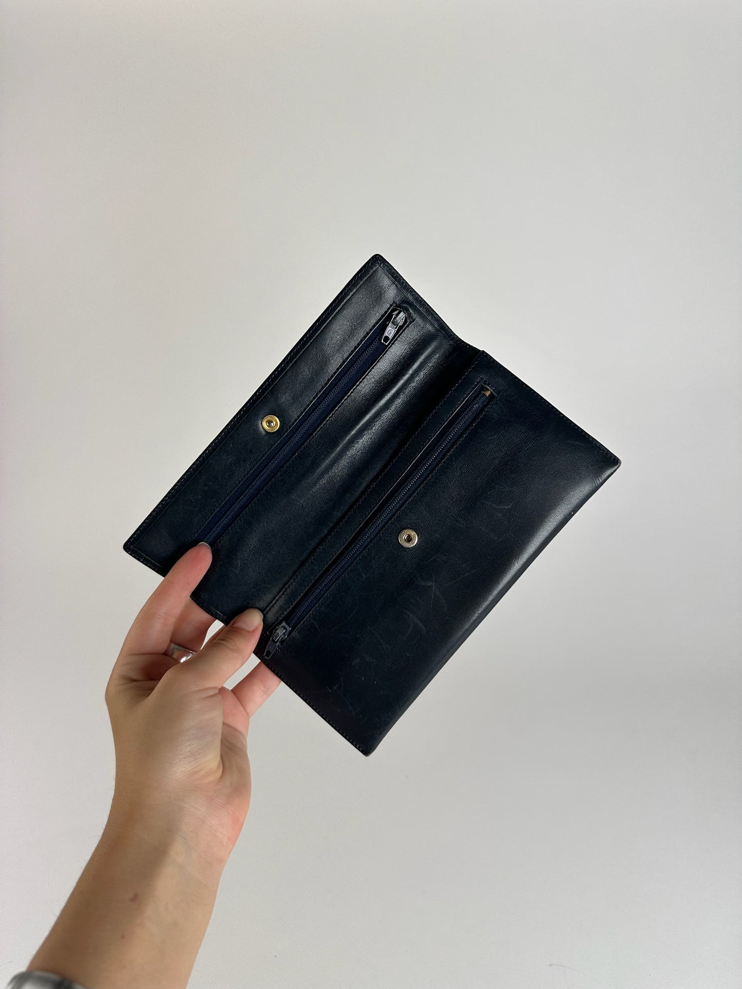 Vintage Dior Leather wallet Black