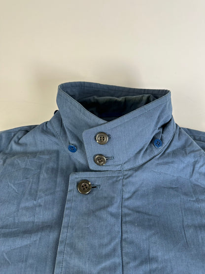 Vintage Dior Men's Cotton Coat Navy Blue L