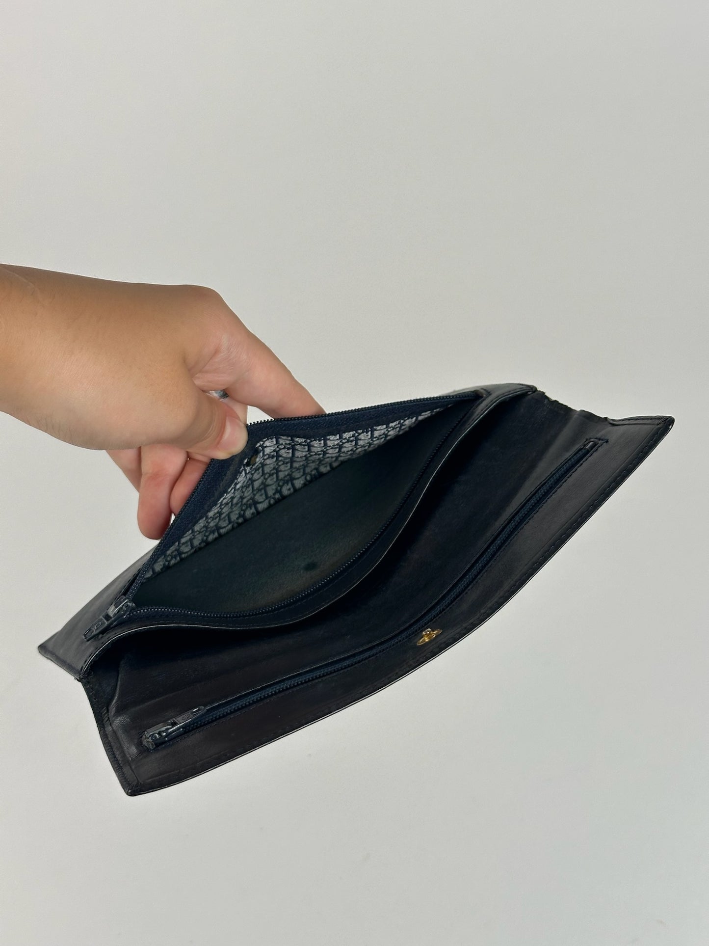 Vintage Dior Leather wallet Black