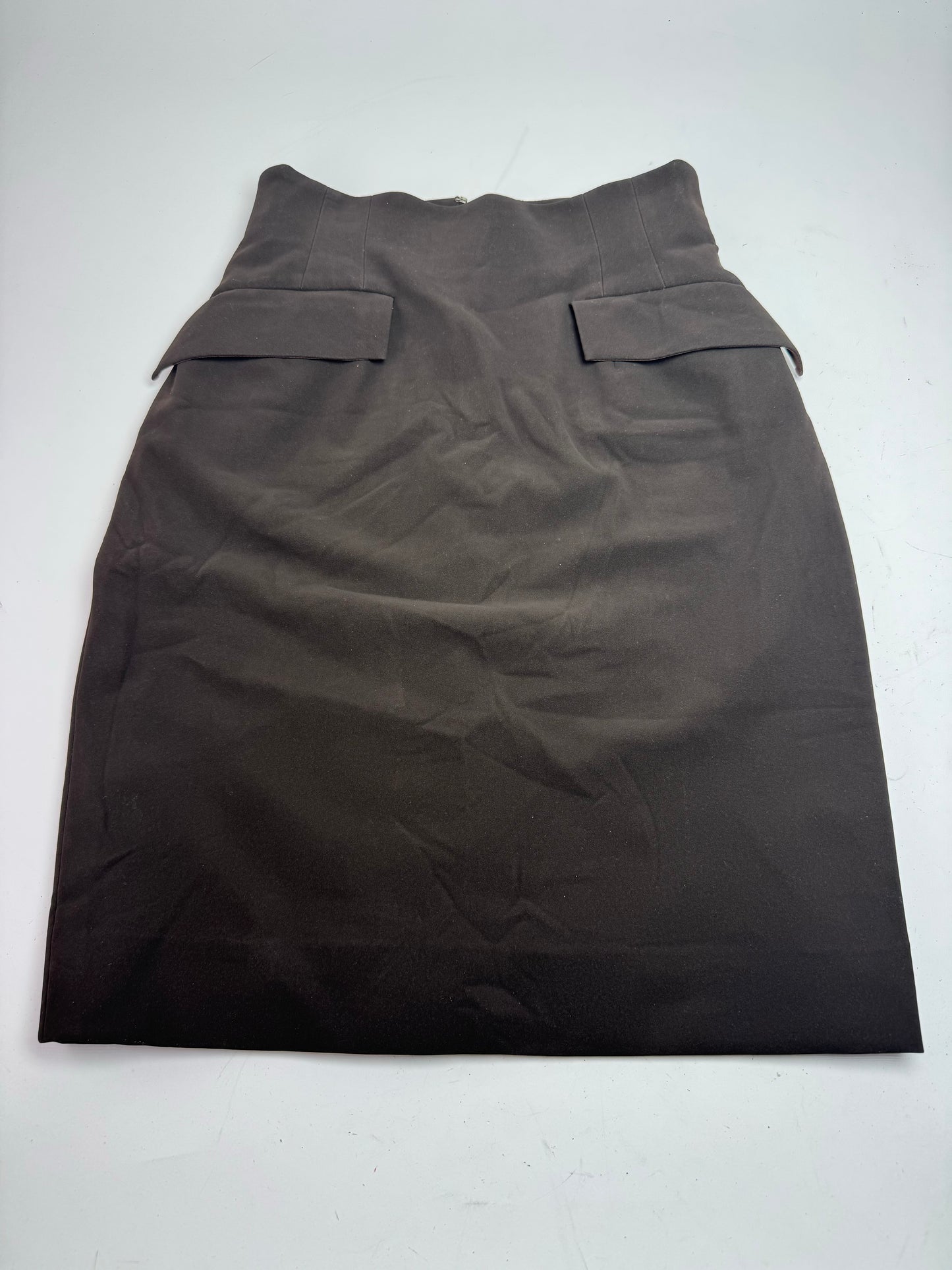 Vintage Dior leather Skirt brown M