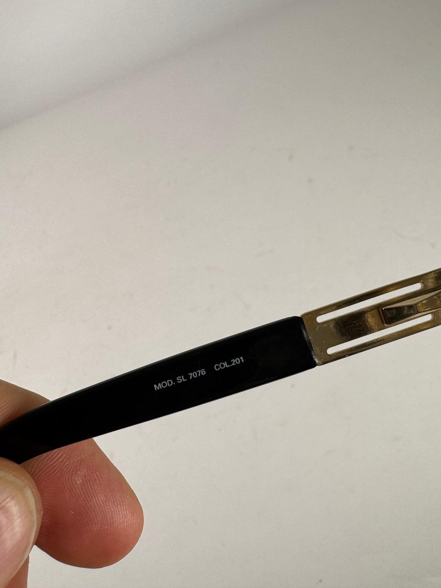 Vintage Fendi Sunglasses Black golden