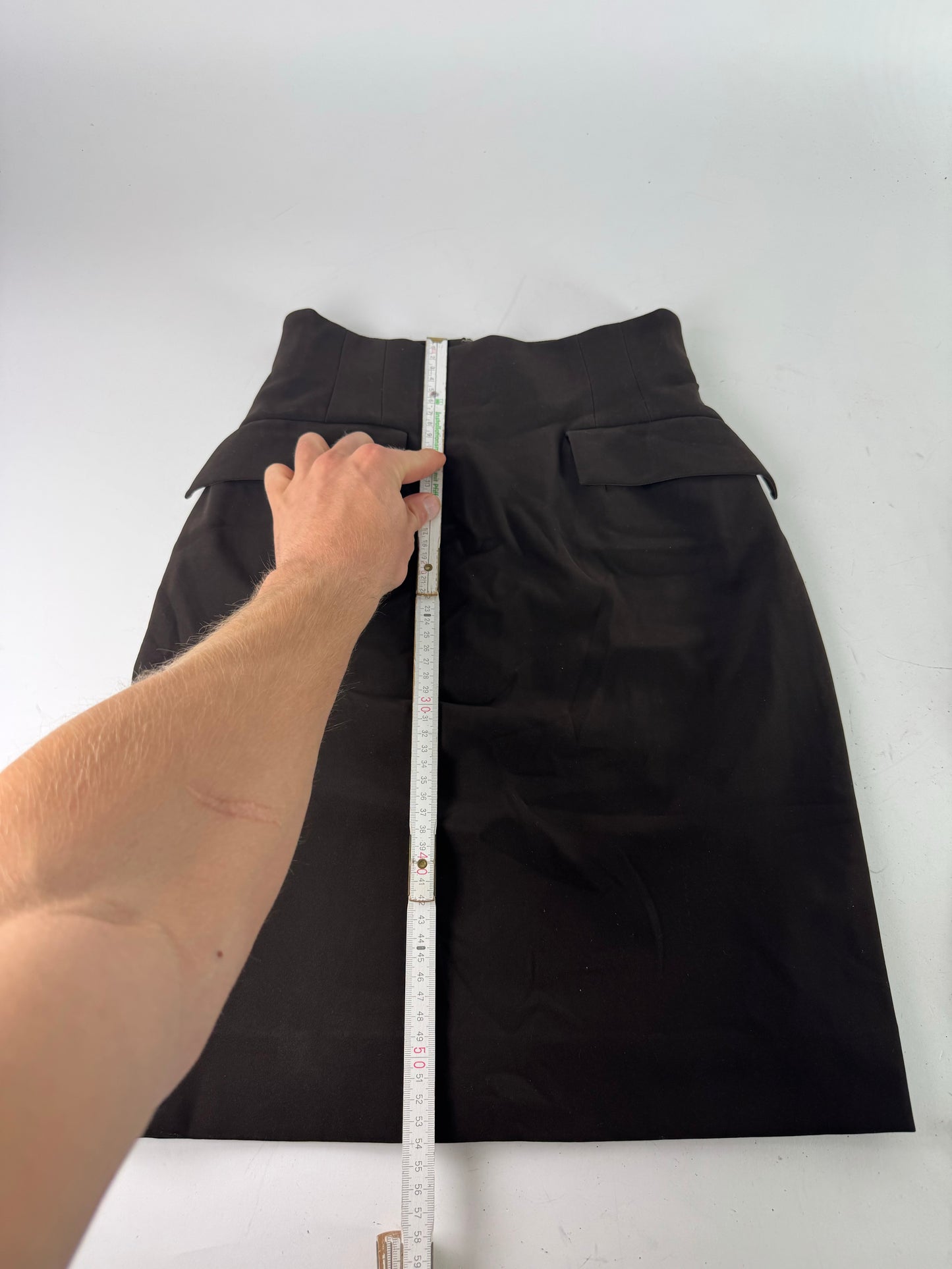 Vintage Dior leather Skirt brown M