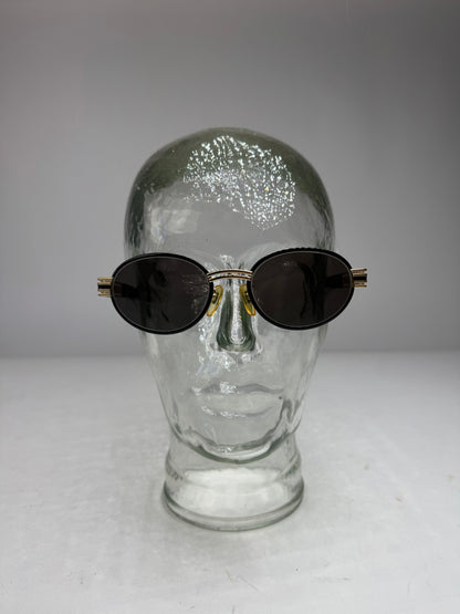 Vintage Fendi Sunglasses Black golden