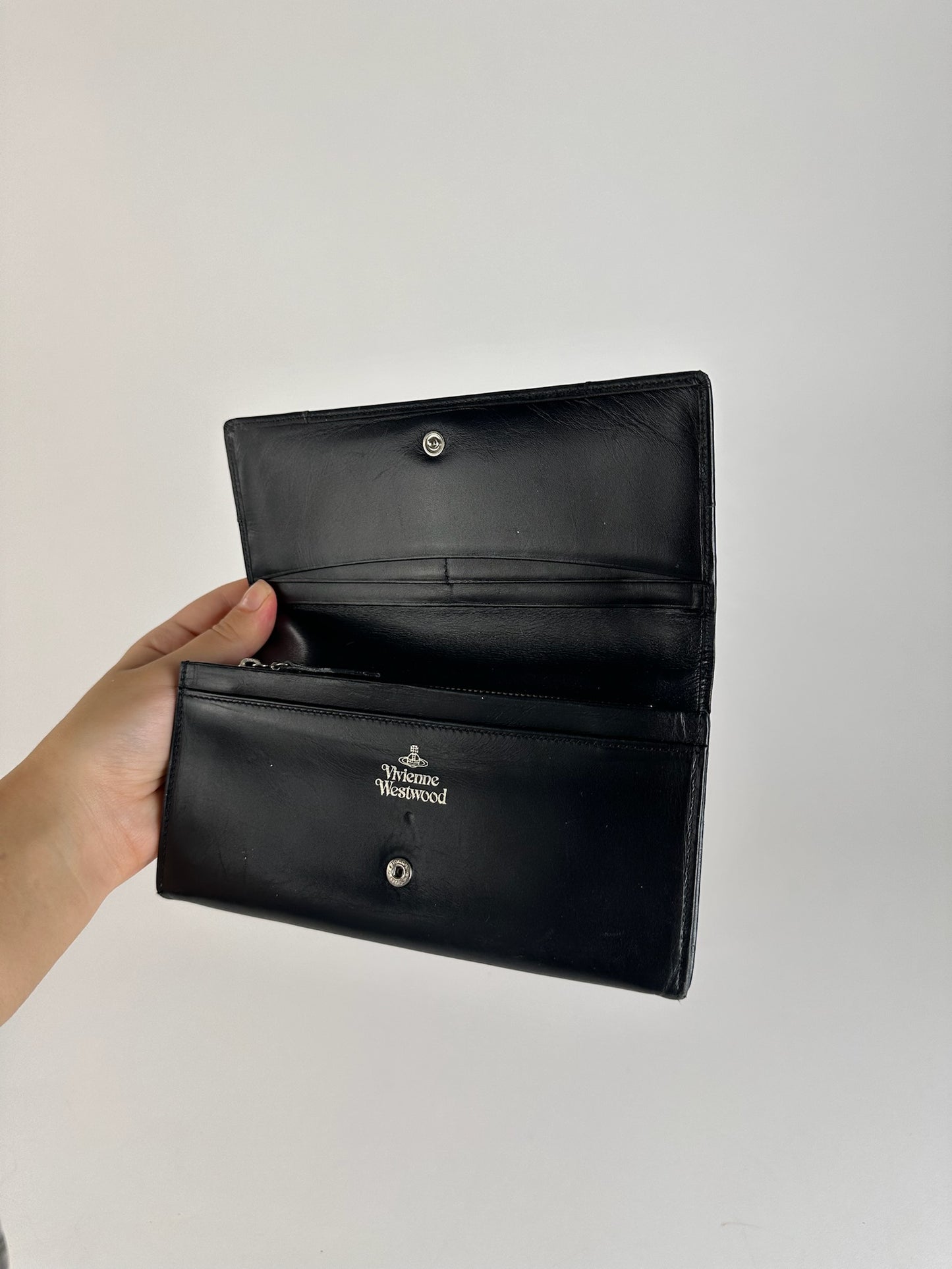 Vintage Vivienne Westwood Leather wallet Black