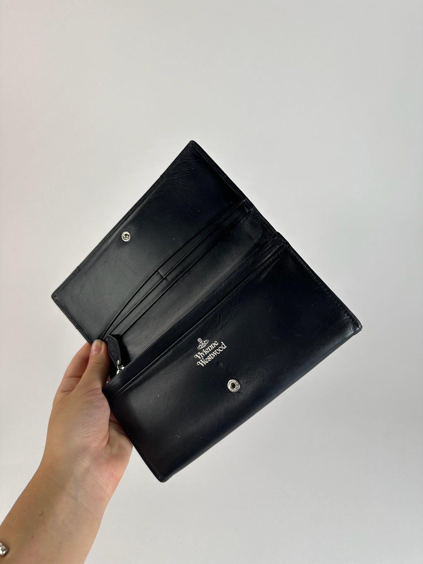 Vintage Vivienne Westwood Leather wallet Black