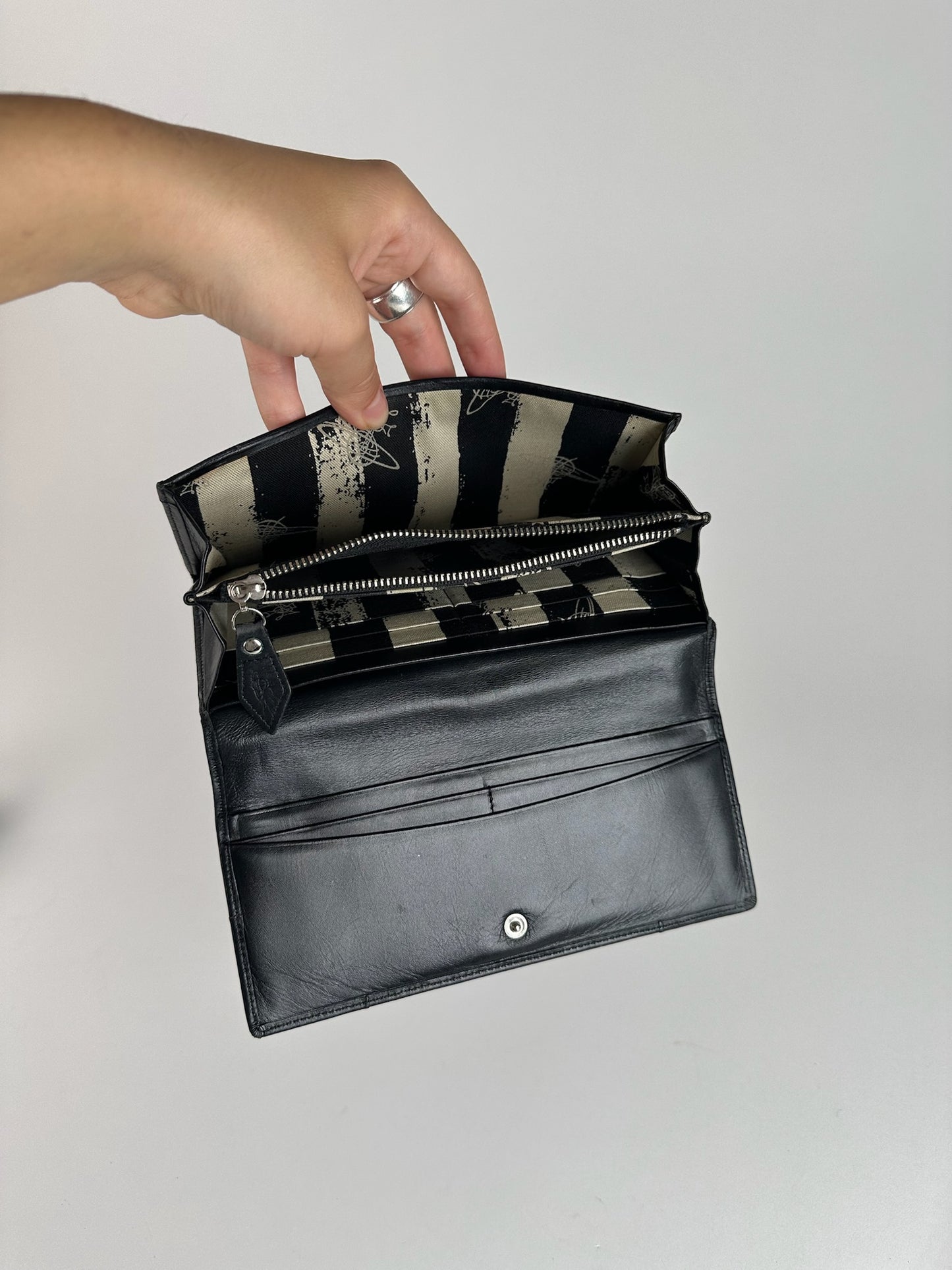 Vintage Vivienne Westwood Leather wallet Black