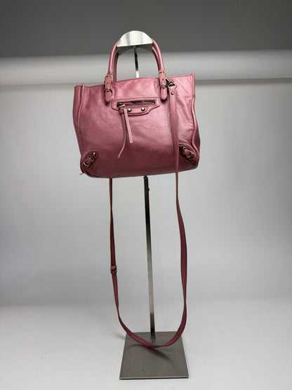 Vintage Balenciaga Mini City Bag Pink