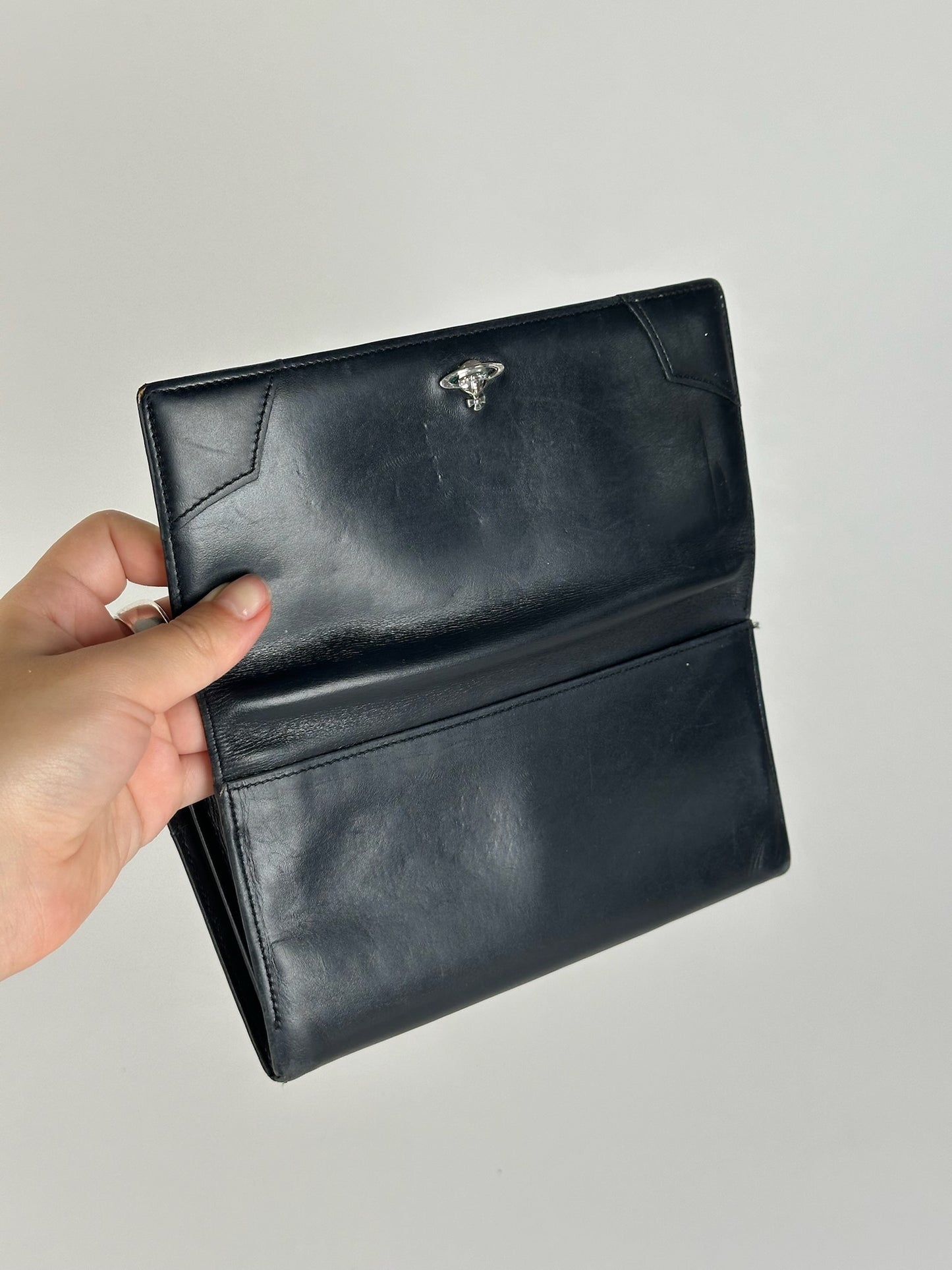 Vintage Vivienne Westwood Leather wallet Black