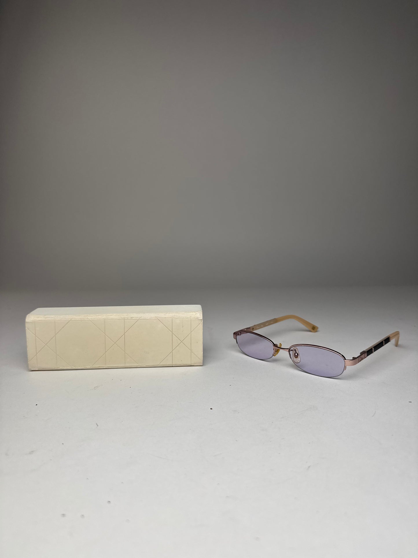 Vintage Dior Sunglasses Rose Purple