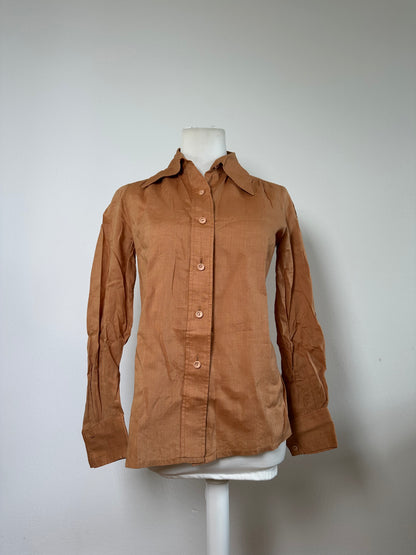 Vintage Dior Cotton Shirt Rust M