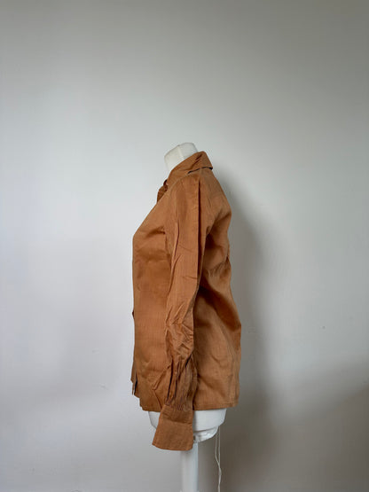 Vintage Dior Cotton Shirt Rust M