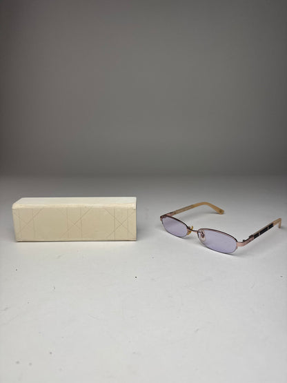 Vintage Dior Sunglasses Rose Purple