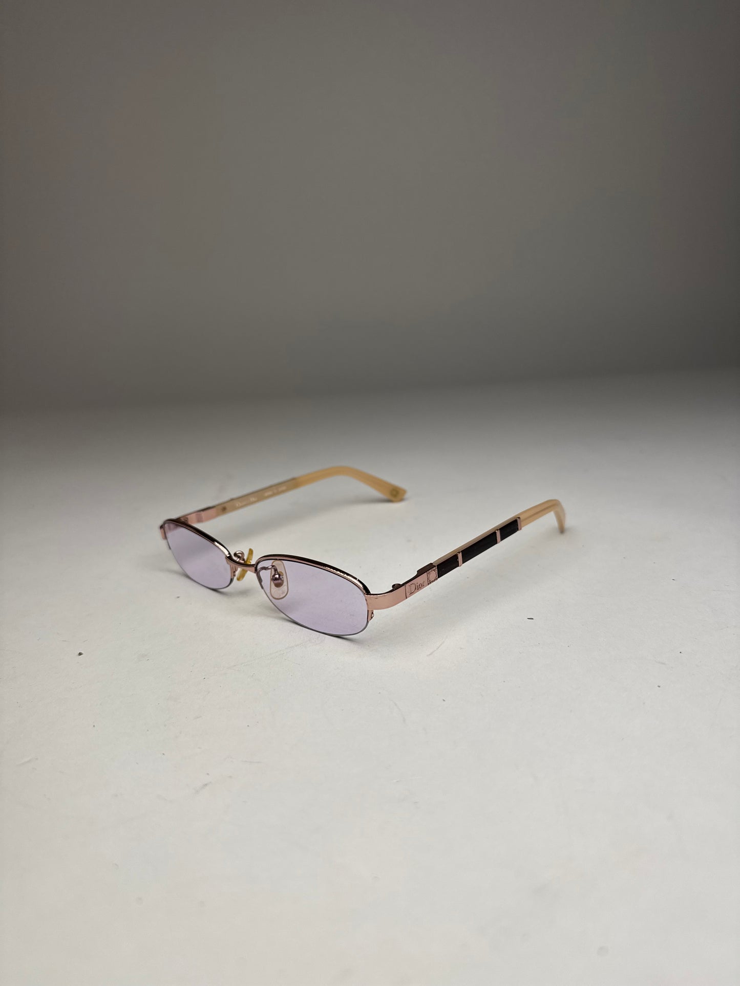 Vintage Dior Sunglasses Rose Purple