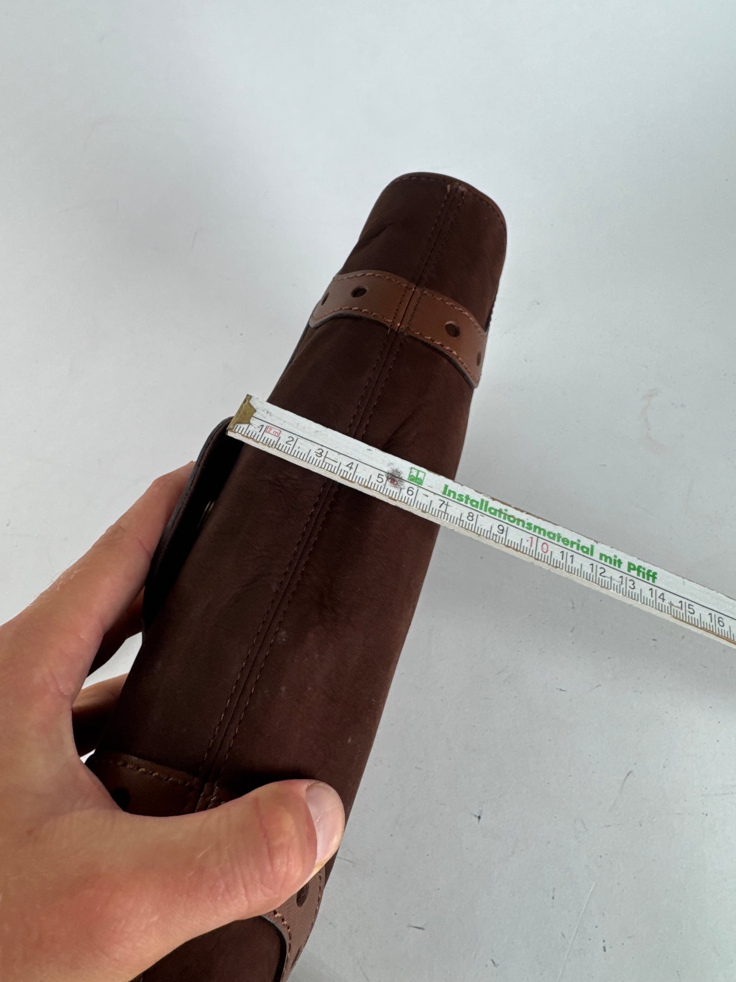 Sac vintage Chloé en cuir suédé marron