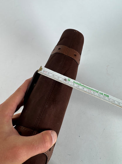 Sac vintage Chloé en cuir suédé marron