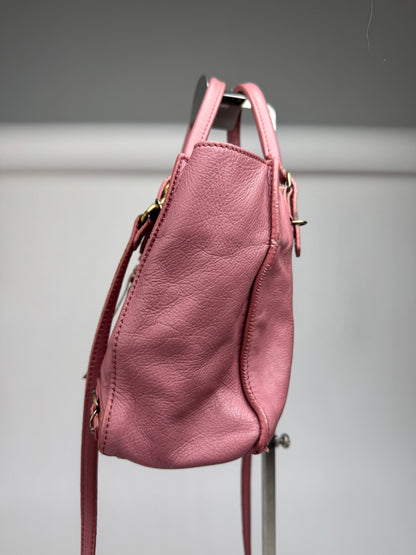 Vintage Balenciaga Mini City Bag Pink