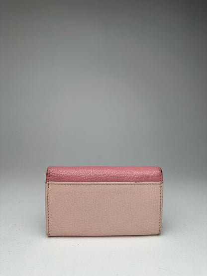 Vintage miu Miu Leather Key Holder Pink