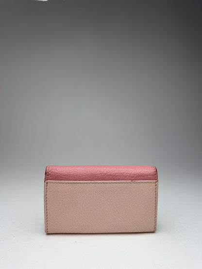 Vintage miu Miu Leather Key Holder Pink