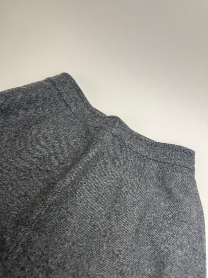Vintage Dior Wool Skirt Anthracite M