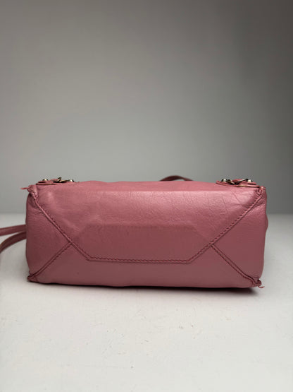 Vintage Balenciaga Mini City Bag Pink
