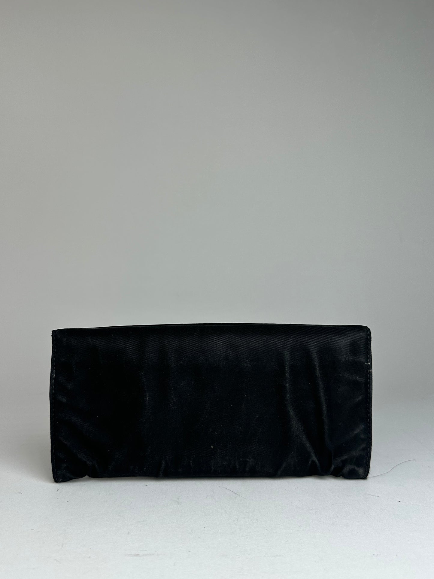 Vintage Prada Triangle Wallet Black