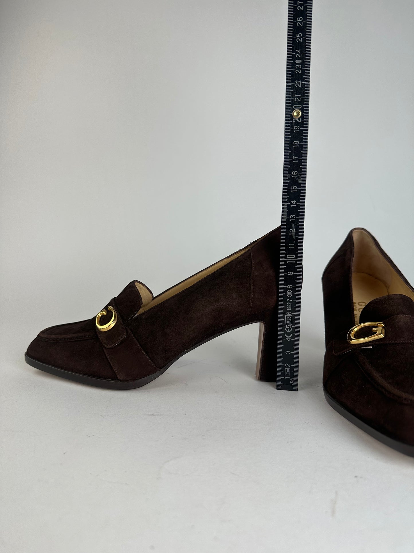Vintage Gucci Suede Pumps Brown EU36,5
