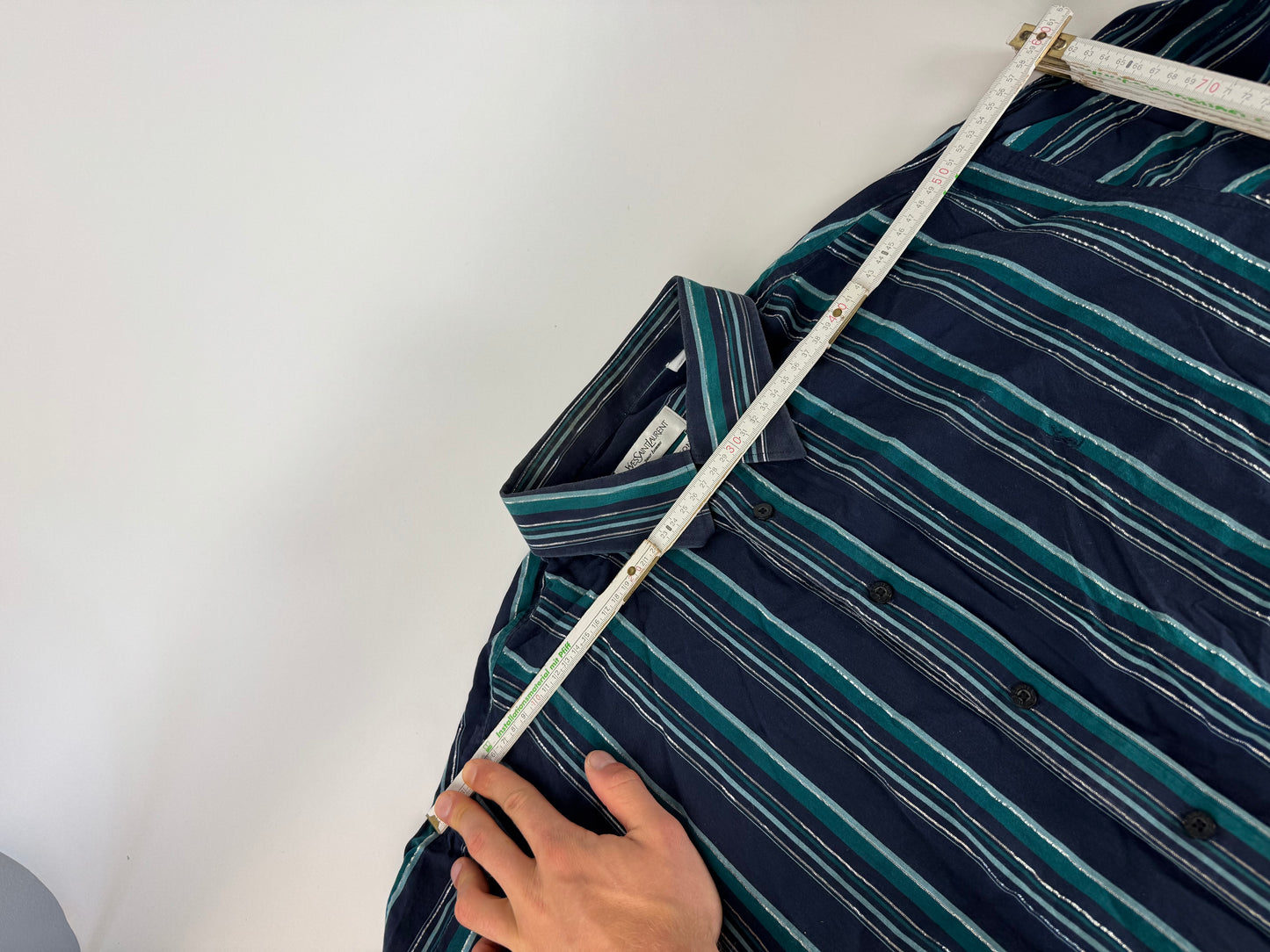 Vintage Yves Saint Laurent striped Shirt XXL