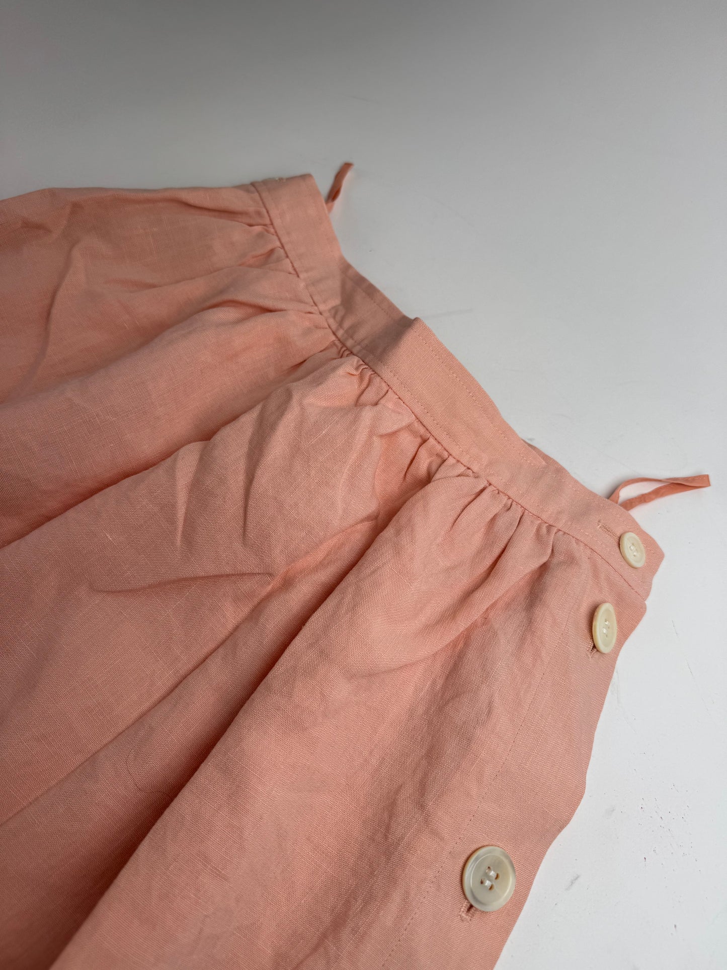 Vintage Yves Saint Laurent Wool Skirt Pink M