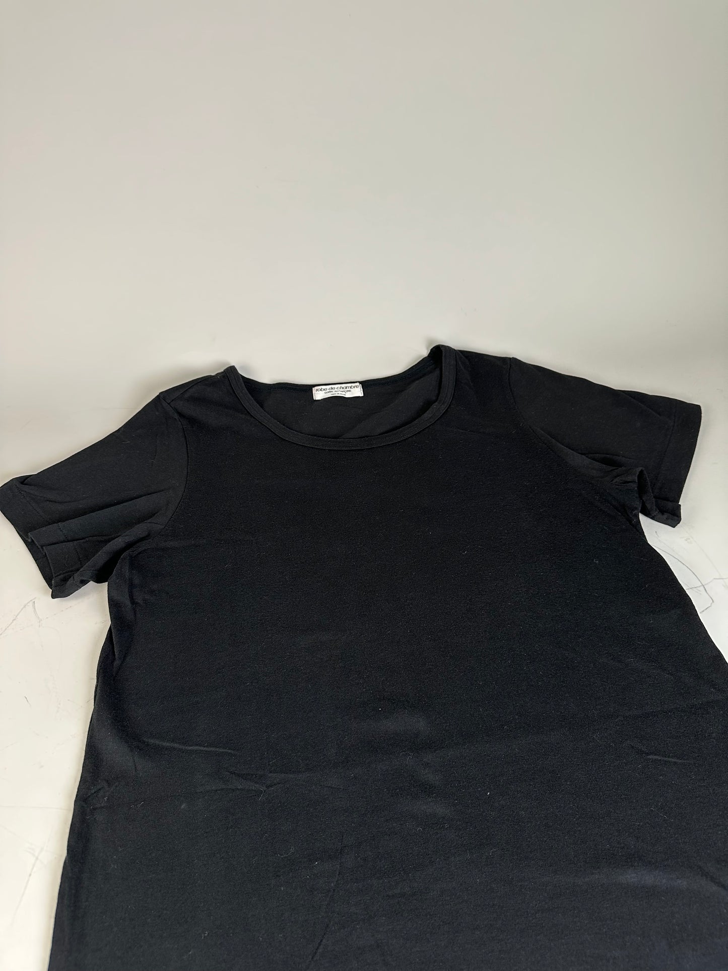 Vintage Comme Des Garcons Cotton T-Shirt Black S